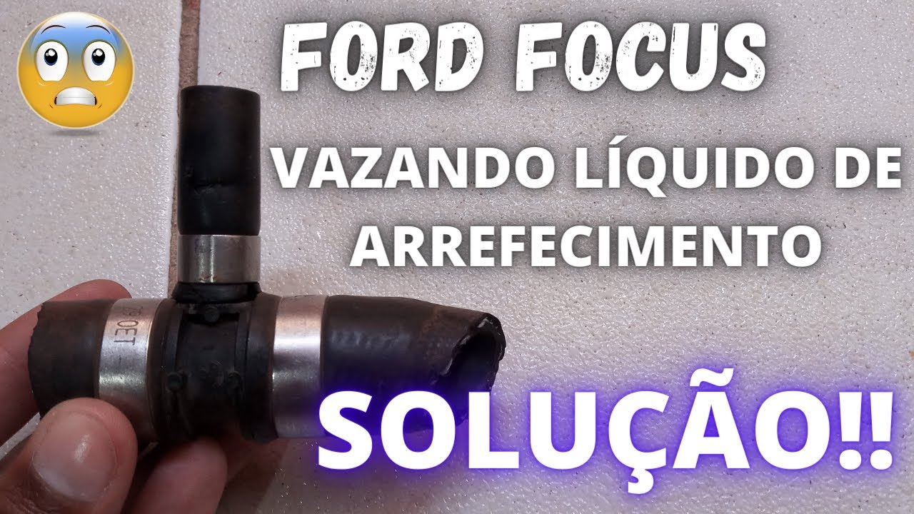 VAZAMENTO DE LÍQUIDO DE ARREFECIMENTO NO FORD FOCUS. SOLUÇÃO!!!