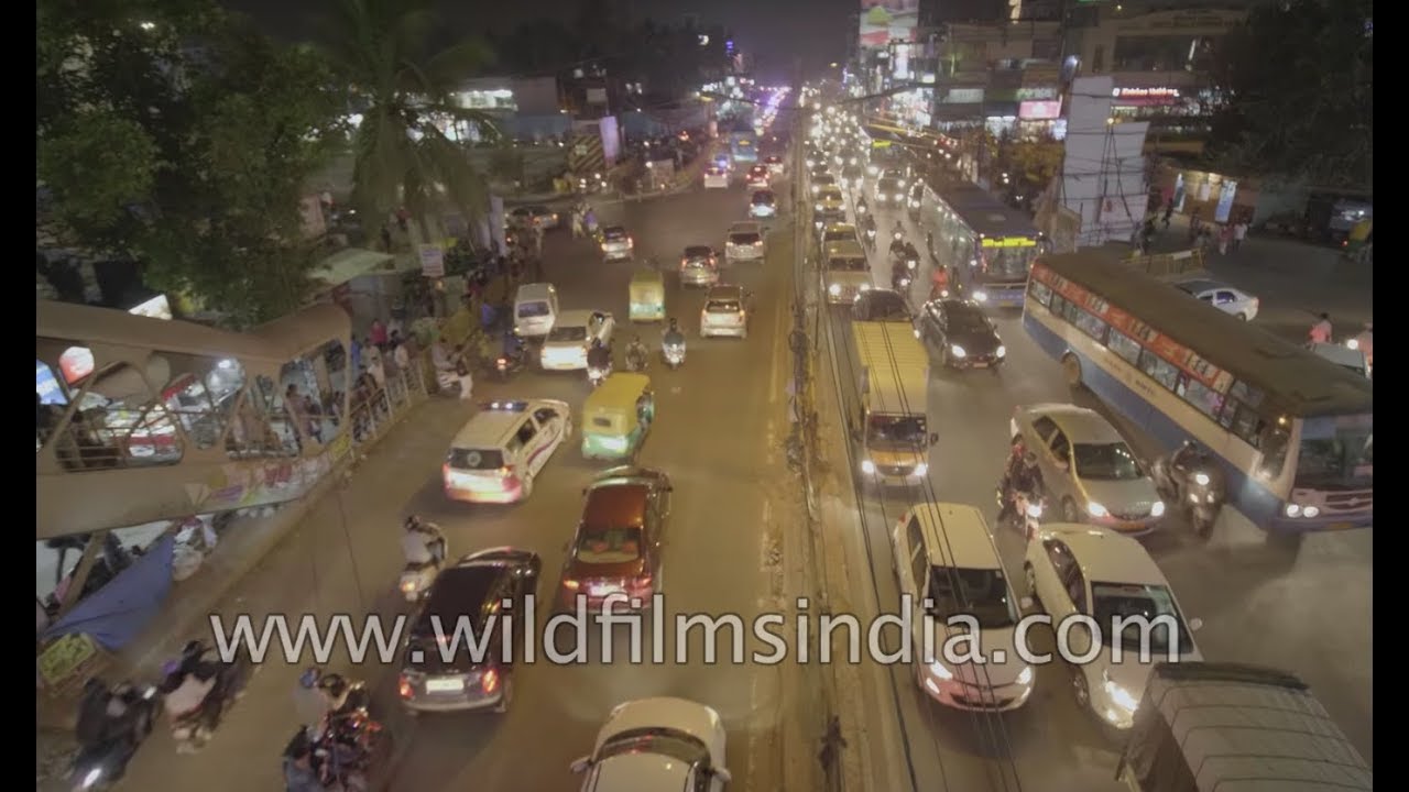 Marathahalli Bridge Bangalore | Busy Bangalore Traffic