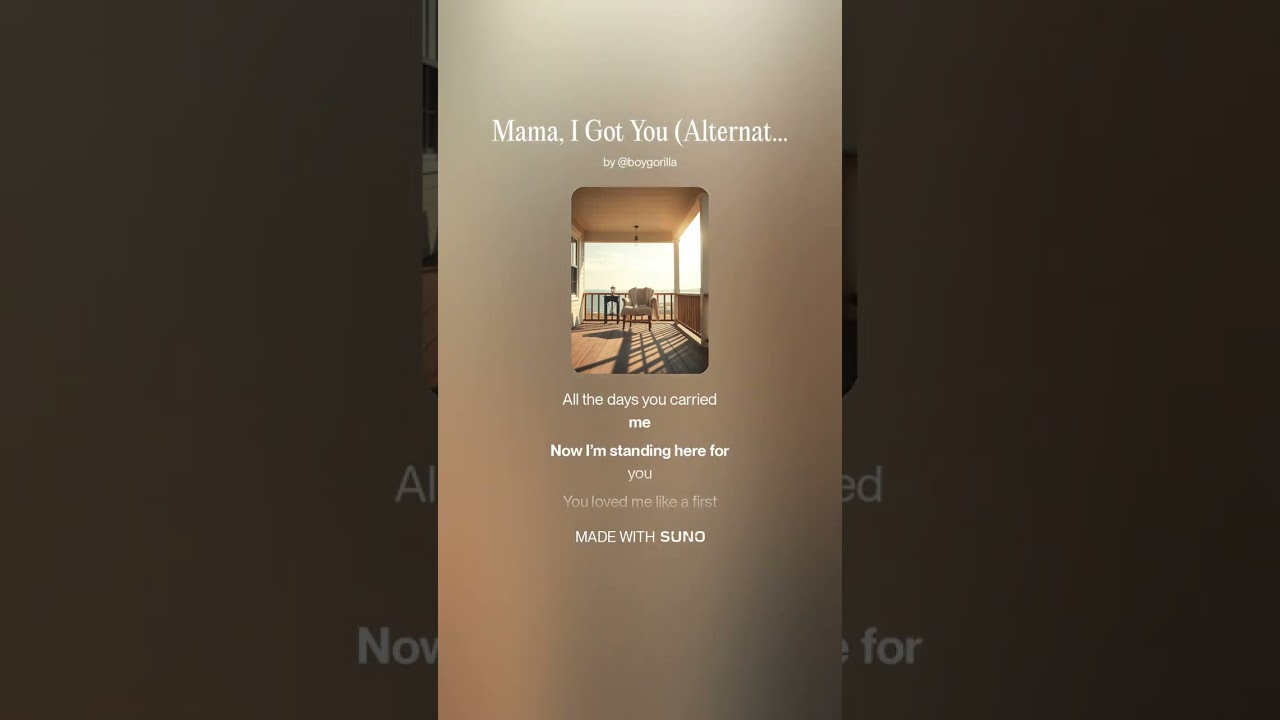 12 - Mama, I Got You (Alternative Version)