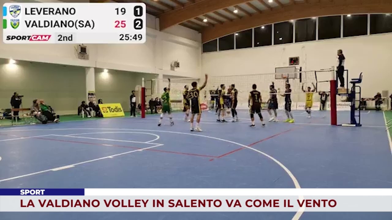 SPORT. LA VALDIANO VOLLEY IN SALENTO VA COME IL VENTO