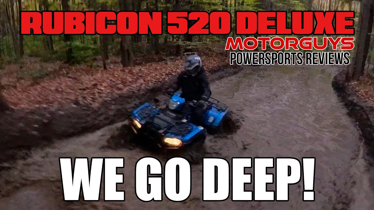 Honda Rubicon 520 deluxe ATVVLOG