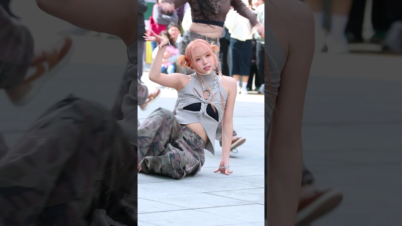 Pretty Psycho 퍼플키스 (PURPLE KISS) 이레 (IREH) [BXX 스포일러 버스킹 (BXX SPOILER BUSKING)] @신촌 스타광장 직캠 fancam