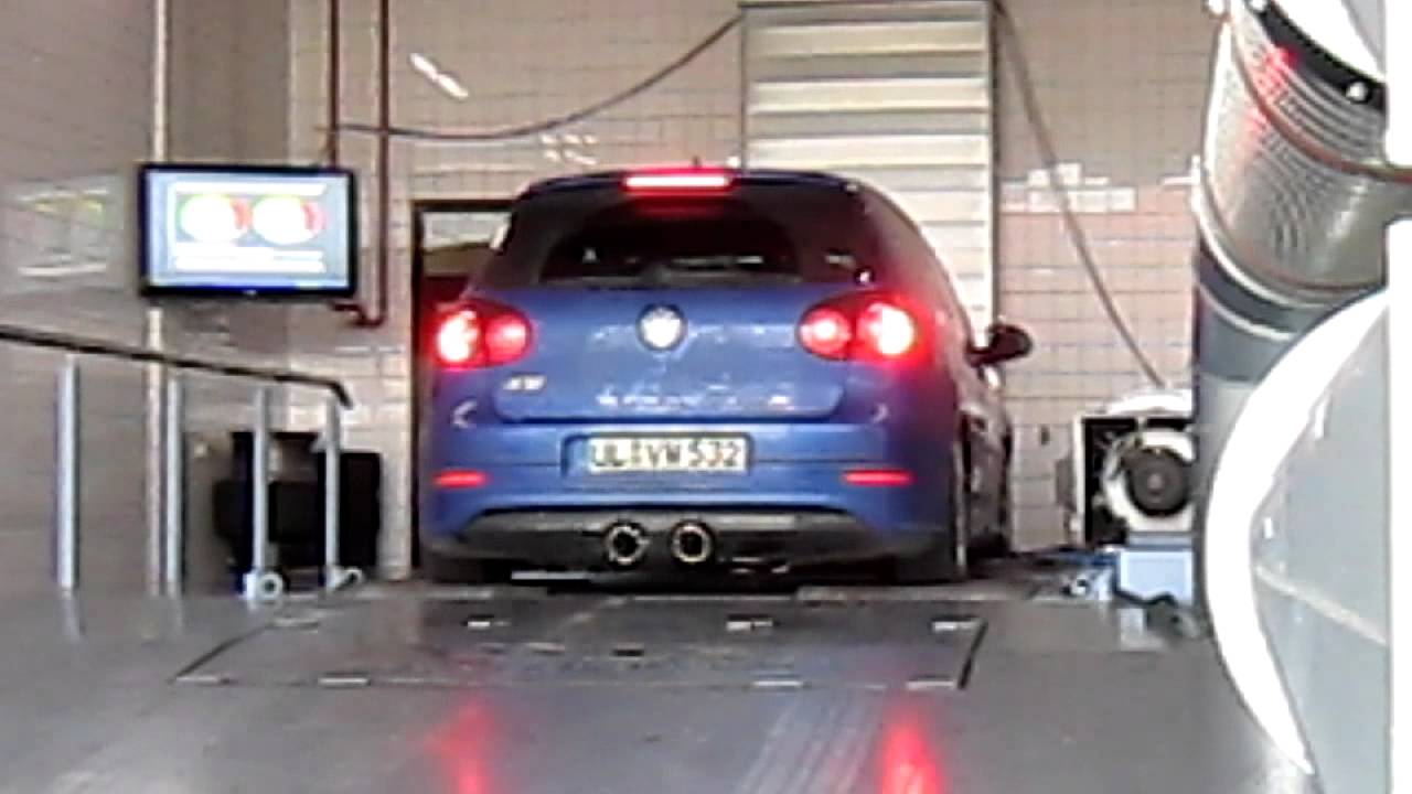 Mein Golf V R32 mit einer HMS Klappenabgasanlage