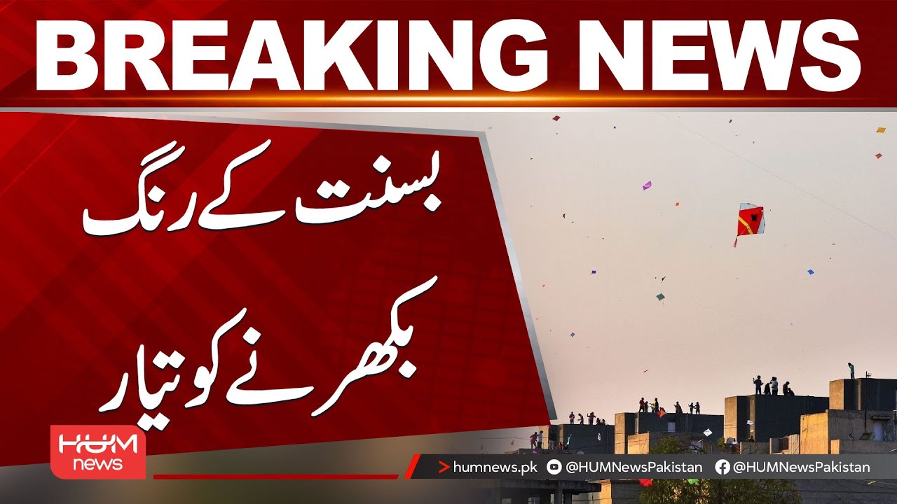 Basant Is Ready to Spread Its Colors | Breaking News | Hum News | Pakistan