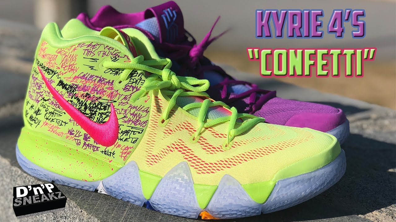 UNBOXING: Kyrie 4's Confetti
