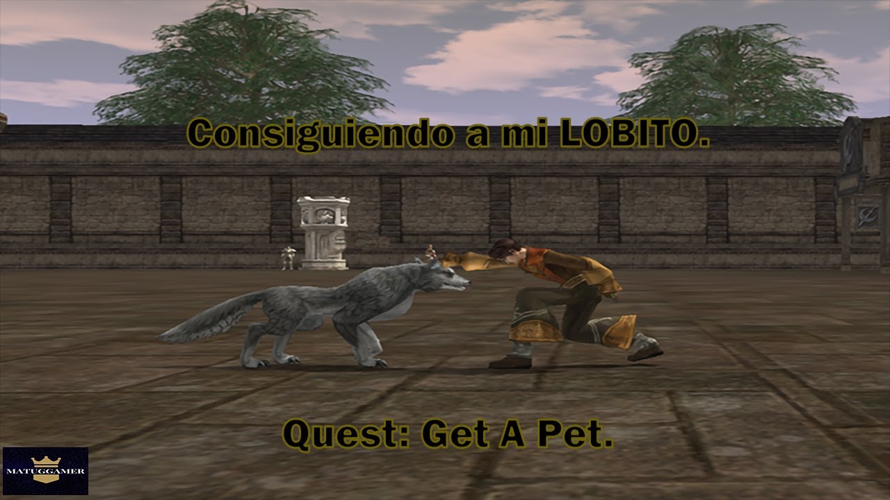 Consiguiendo un LOBO en LINEAGE 2(H5) QUEST: GET A PET.