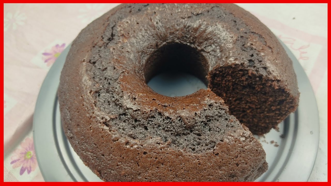 💕BOLO DE CHOCOLATE FOFINHO SEM LEITE FEITO A MÃO | MUITO FÁCIL