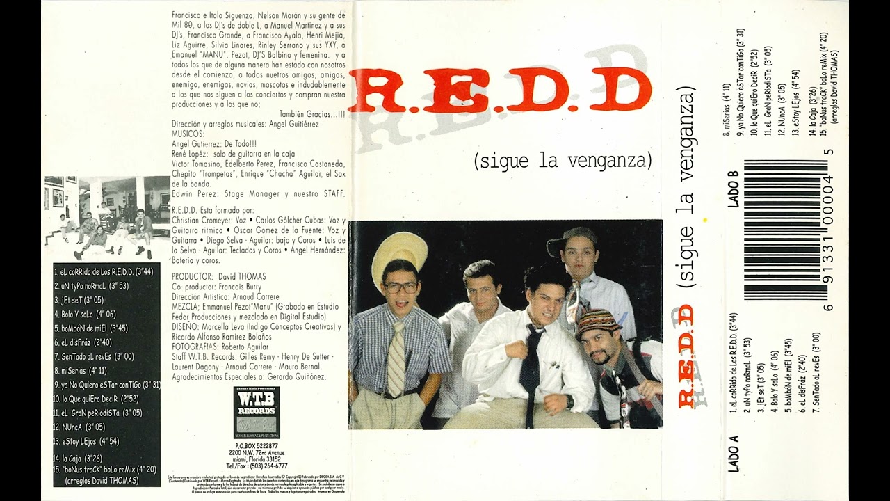 REDD -  Sigue La Venganza (El Salvador 1999) [Cassette Rip]