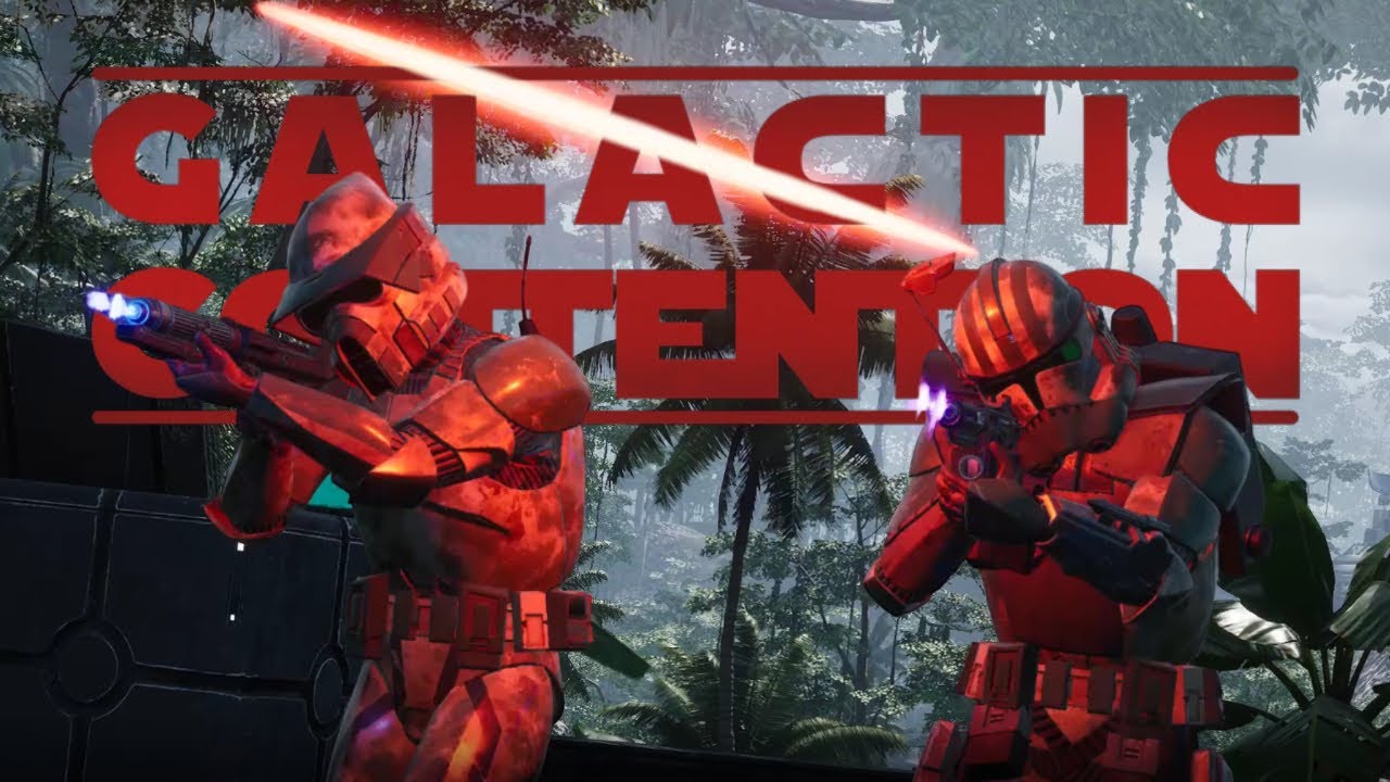 The 41st Elite Corp Engage Hostiles in Jungle Terrain || Squad Galactic Contention Mod