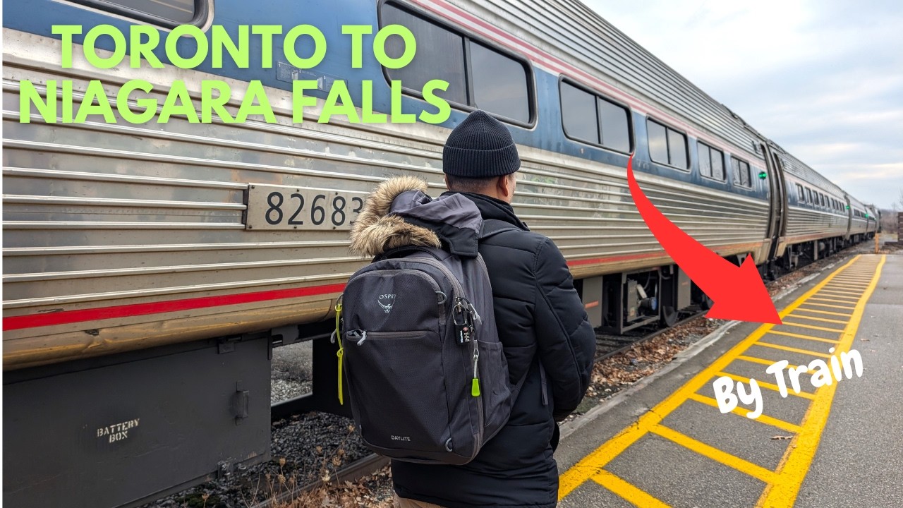 How to go to Niagara Falls by Train from Toronto 🇨🇦