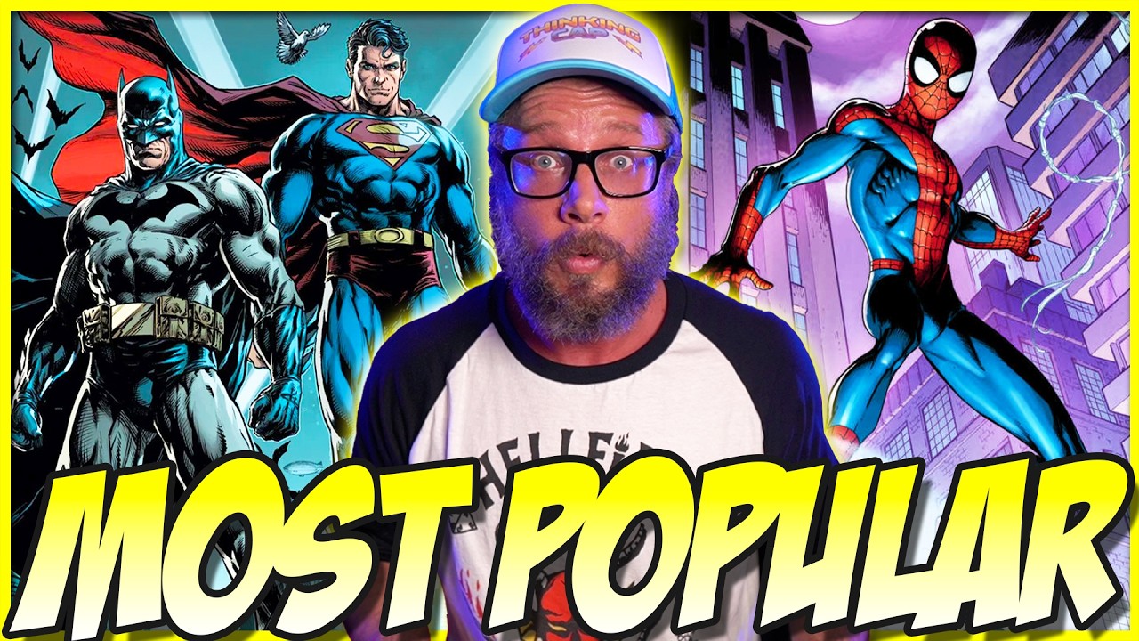 Кто популярнее: Бэтмен, Человек-паук или Супермен?