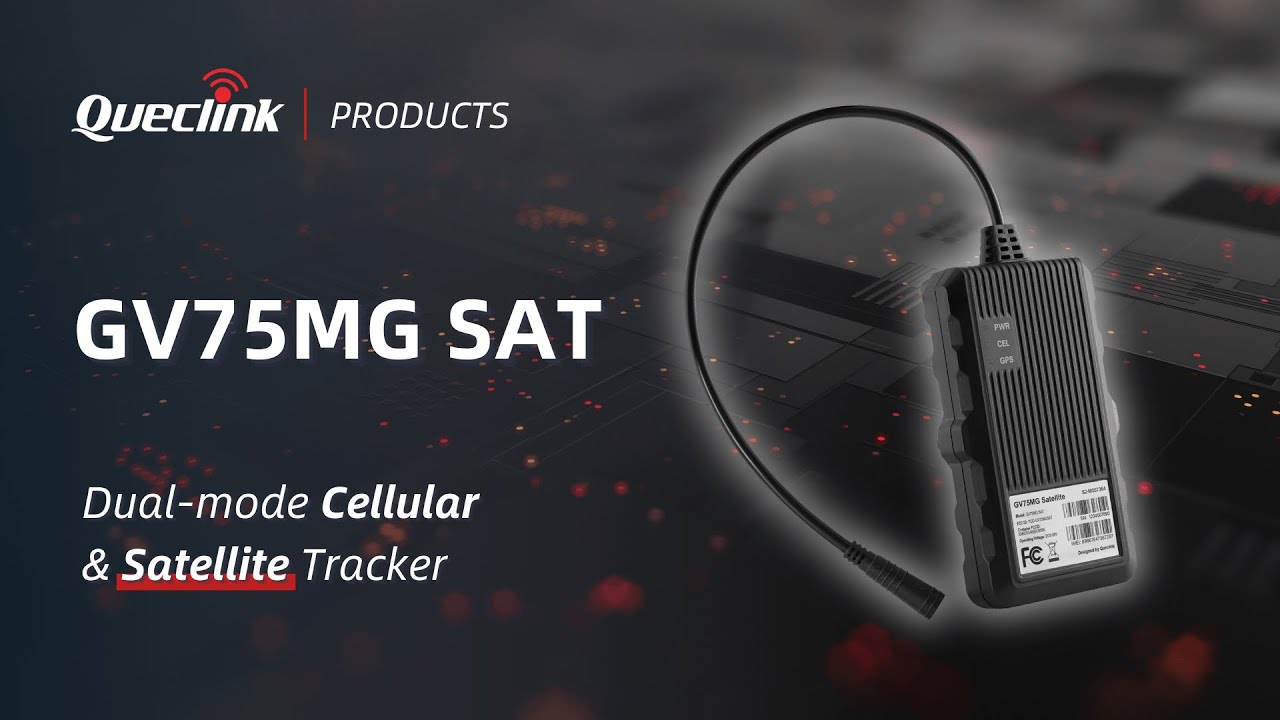 GV75MG SAT: Dual-mode Cellular & Satellite Tracker