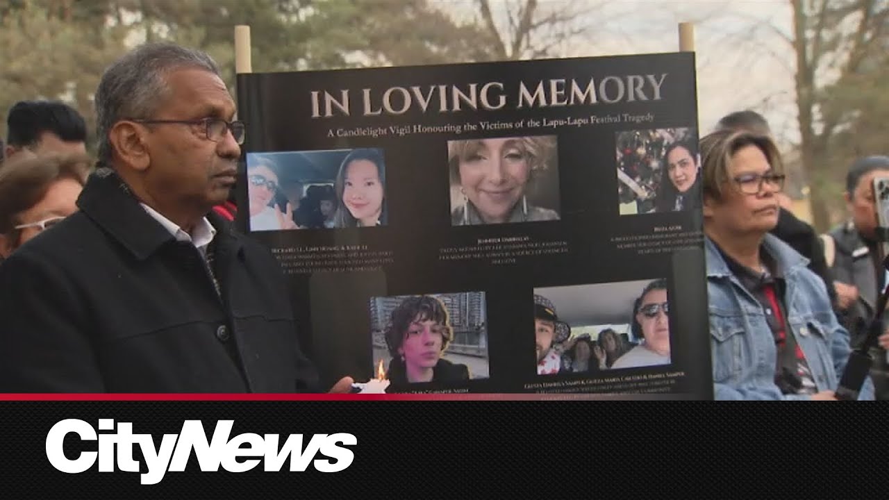 Toronto Vigil for Lapu Lapu Festival Victims