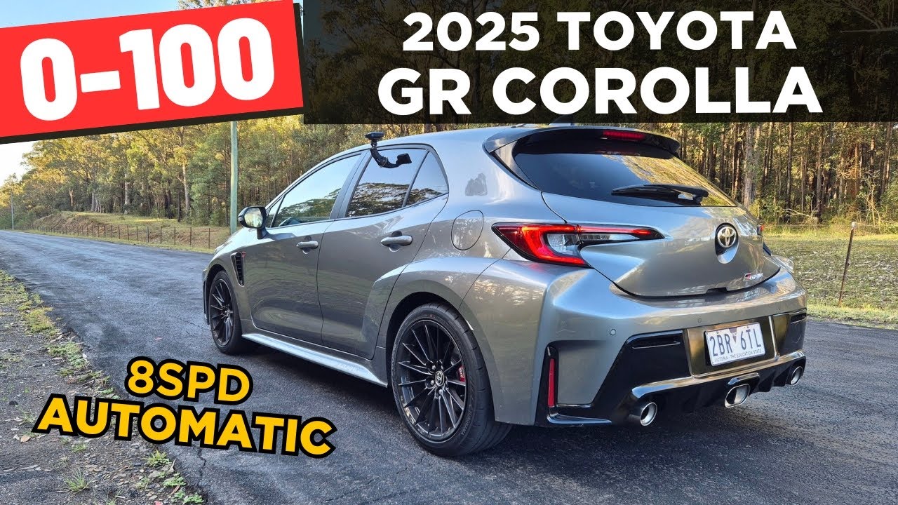 2025 Toyota GR Corolla (auto) review: 0-100 & POV test drive