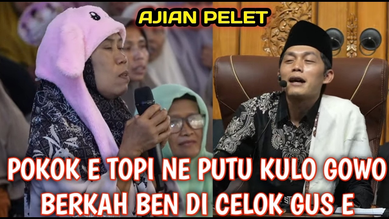 GUS IQDAM 16 FEBRUARI 2026 JAMAAH BAWA AJIAN PELET TOPINE PUTU