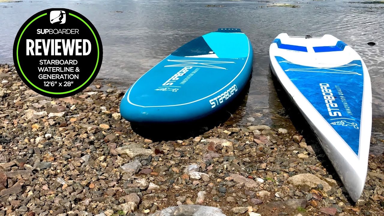 2021 Starboard Waterline & Generation 12’6″x28″ Comparison Review