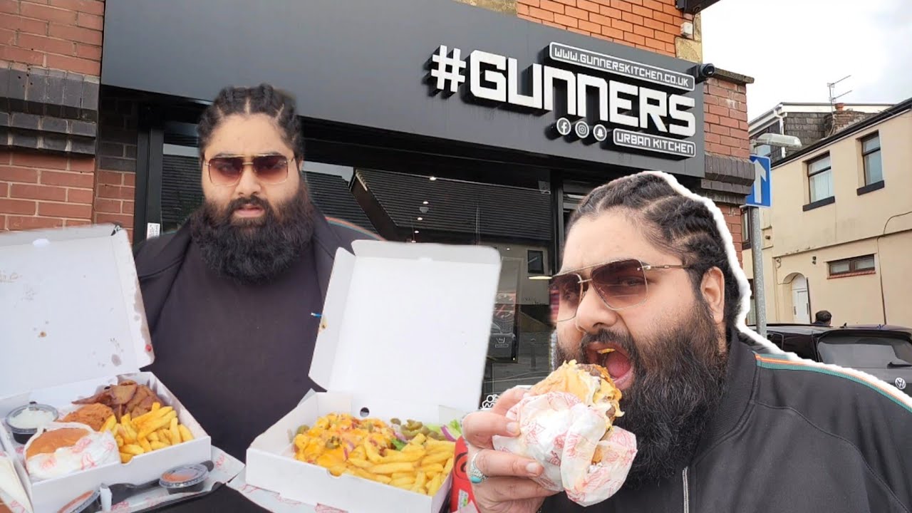 IS THIS THE BEST FOOD SPOT IN ROCHDALE?!? GUNNERS | FOOD REVIEW | THE FOOD GOVERNOR