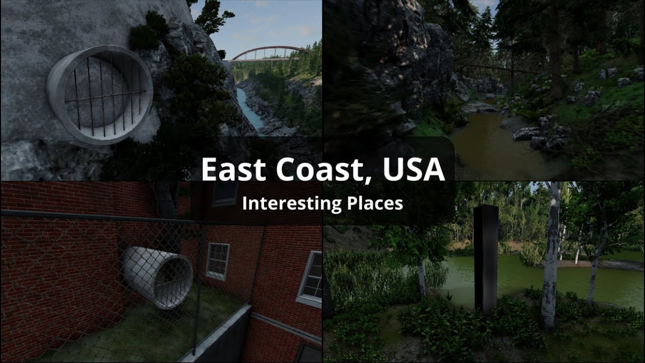 East Coast, USA places you (probably) didn't know - BeamNG.drive
