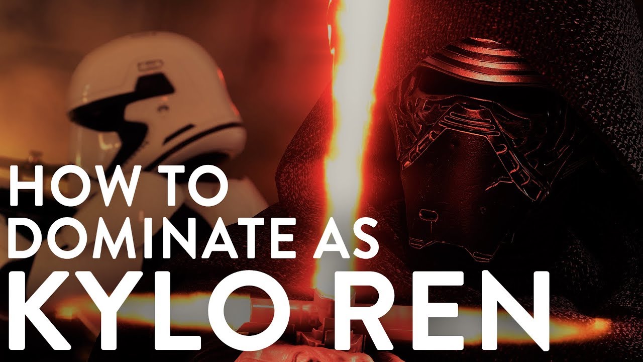◀HOW TO DOMINATE AS KYLO REN - Star Wars: Battlefront 2 (Hero Guide)