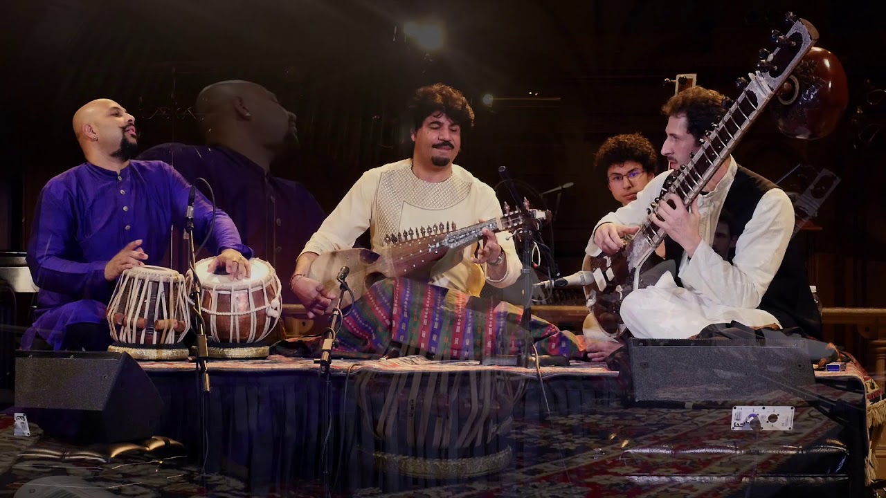 Homayoun Sakhi (rubab) Josh Feinberg (sitar), Anubrata Chatterjee (tabla)