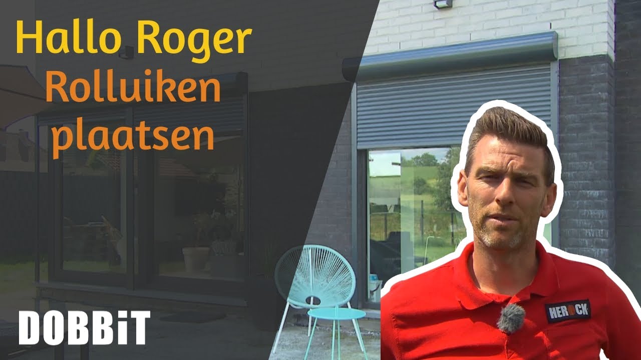 Hallo Roger - Rolluiken plaatsen