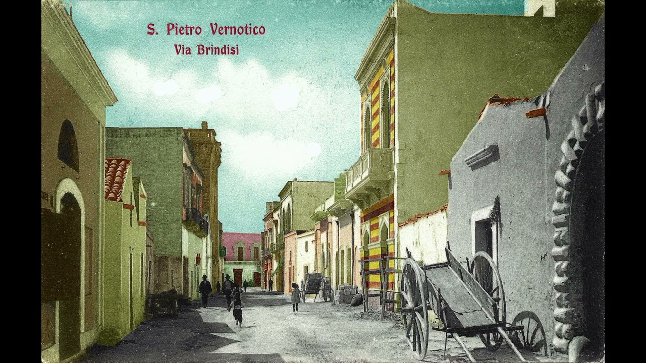 I colori del tempo, San Pietro Vernotico alla fine dell'800