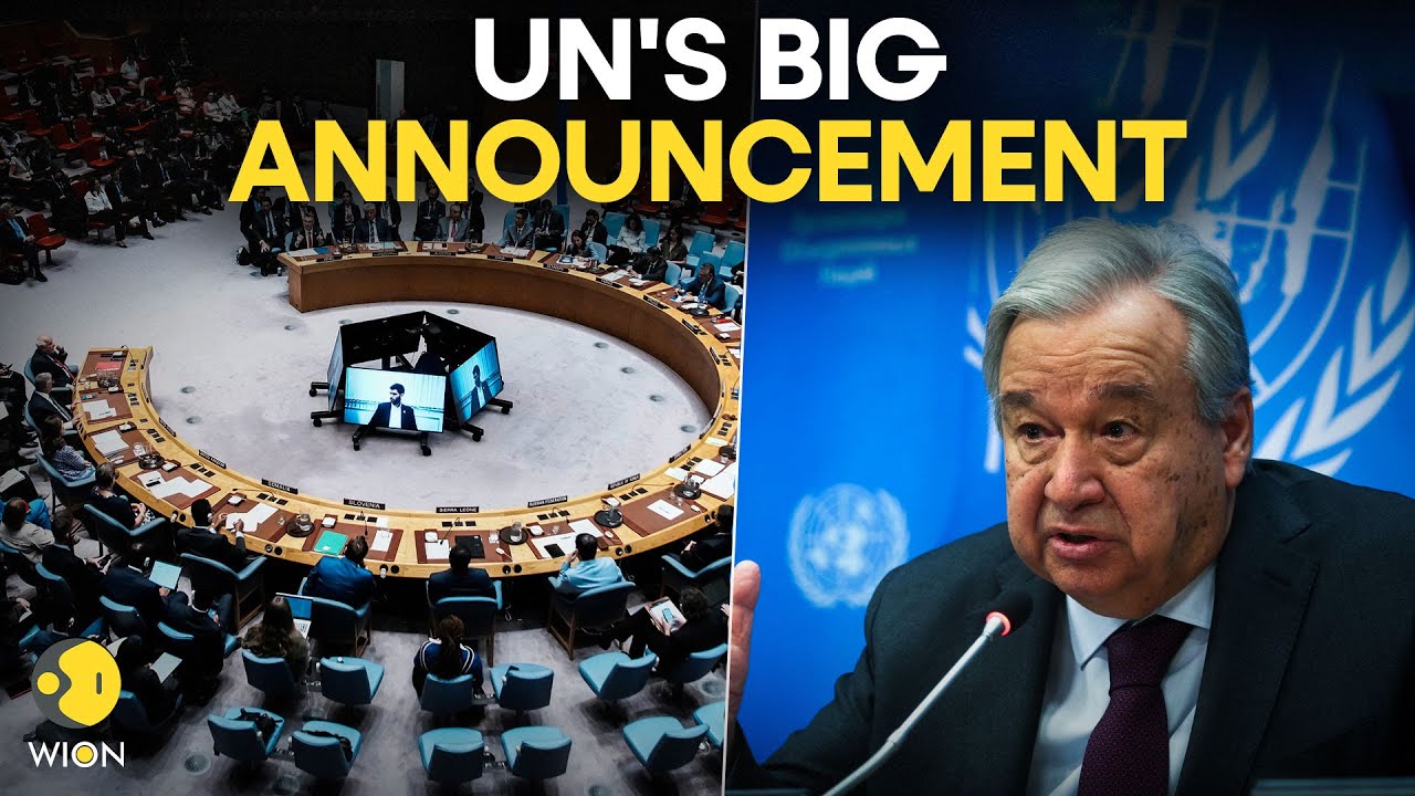 LIVE: UN Secretary-General Ant&oacute;nio Guterres Press Conference Ahead of G20 Summit | WION