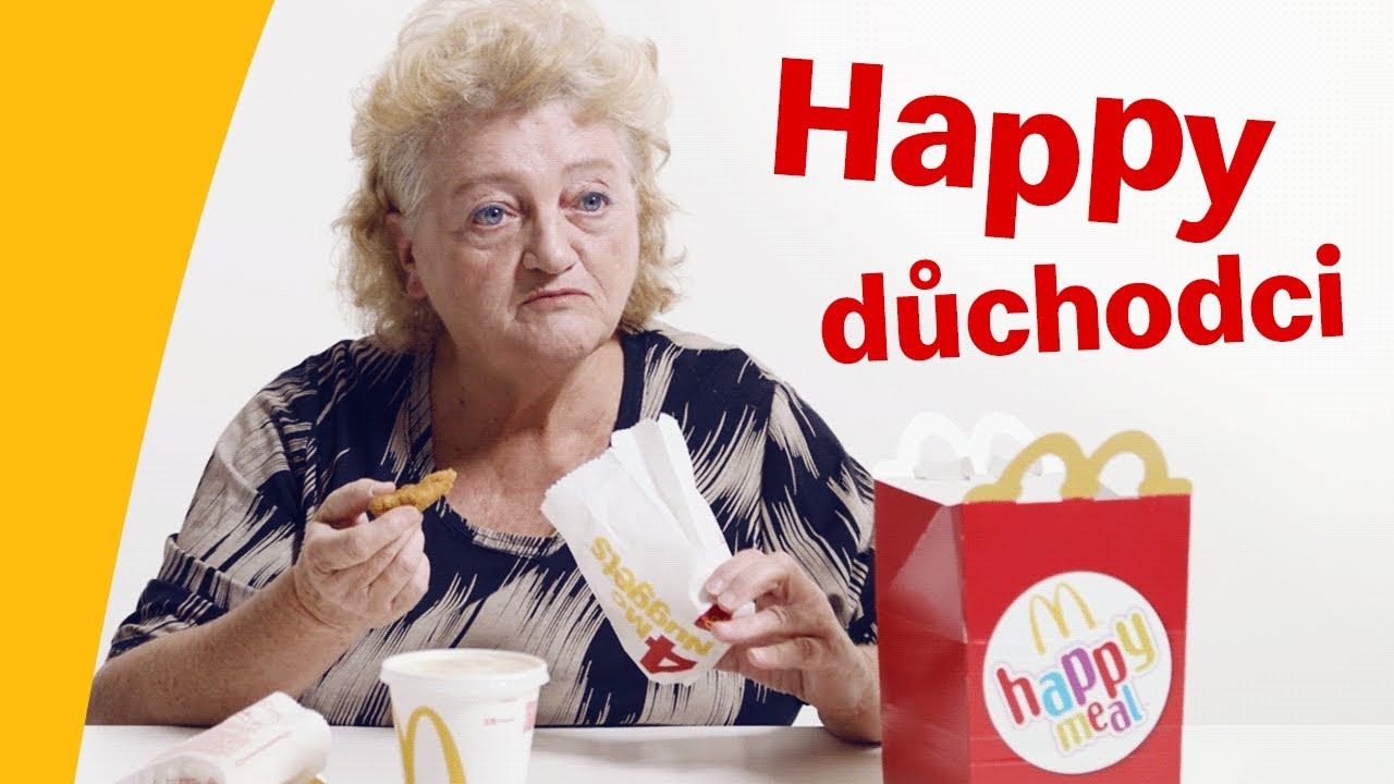 První Happy Meal v životě: Jak důchodcům chutná Mekáč?