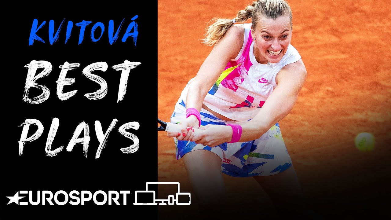 Petra Kvitová  | Best Plays | Roland Garros 2020 | Eurosport