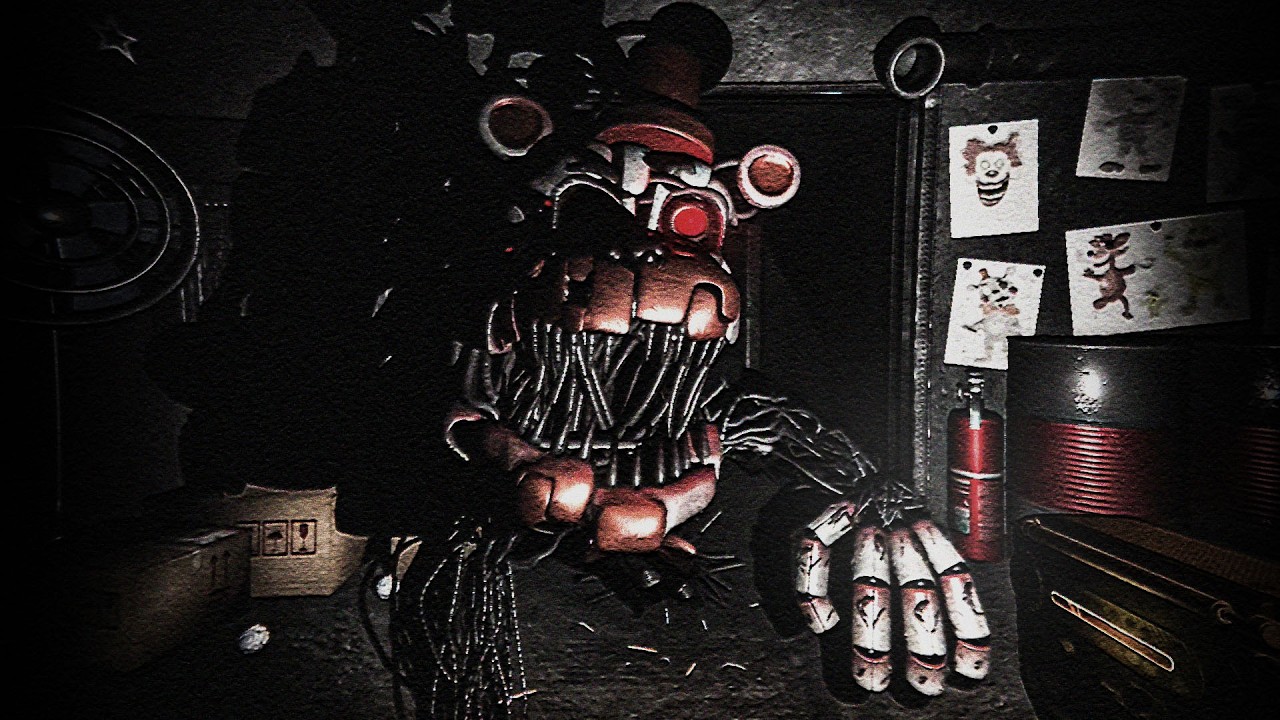 É IMPOSSÍVEL PARAR ESSES ANIMATRONICS NESSE FNAF ..