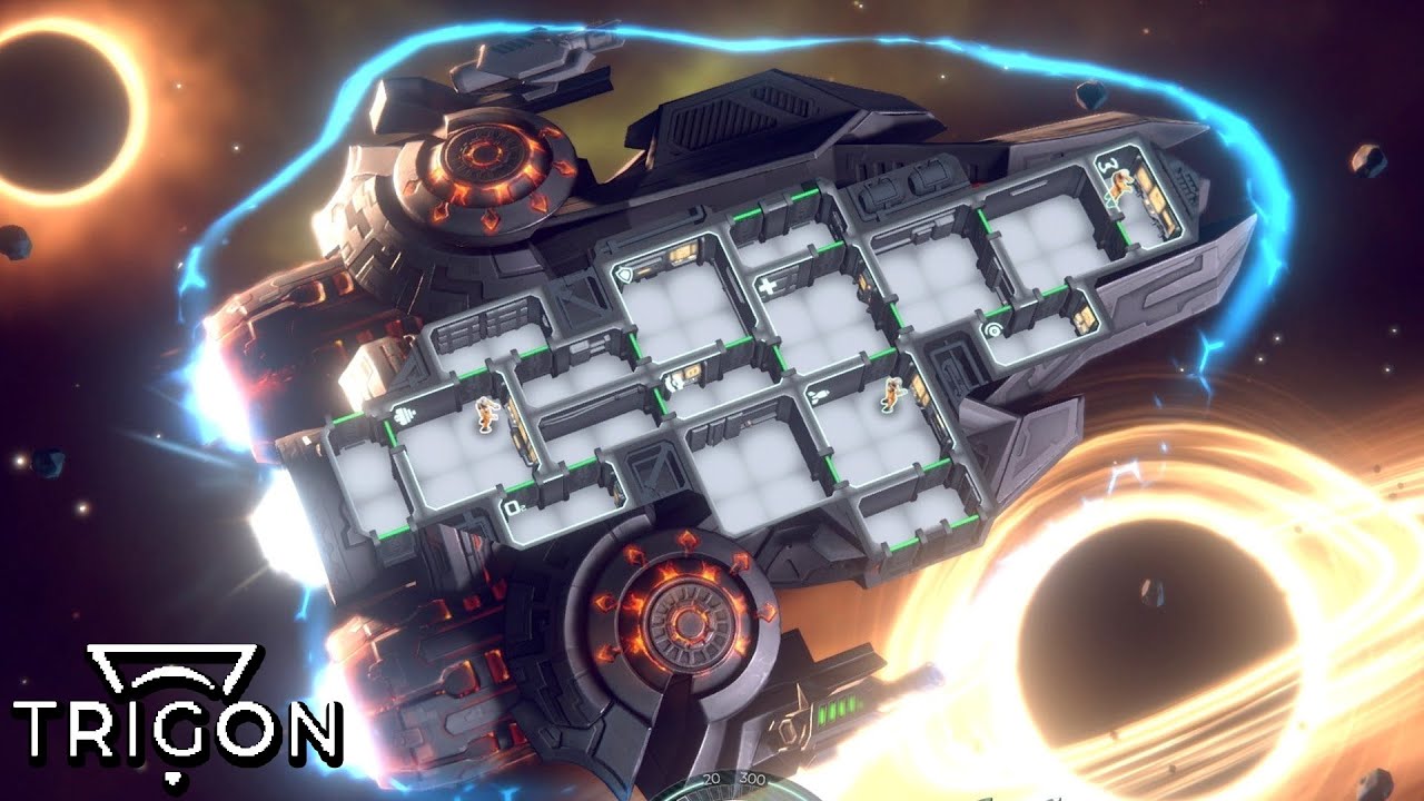 NEW - Trigon: Space Story | Escaping Army of Mercenaries in this FTL Like Crew Management Simulator