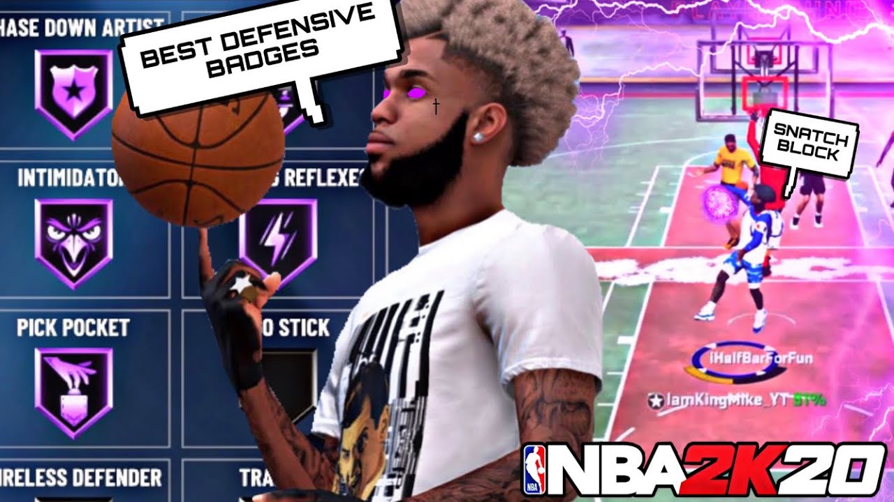 BEST DEFENSIVE BADGES FOR A 2-WAY SLASHING PLAYMAKER IN NBA 2K20 | BEST DEFENSIVE BADGES 2K20