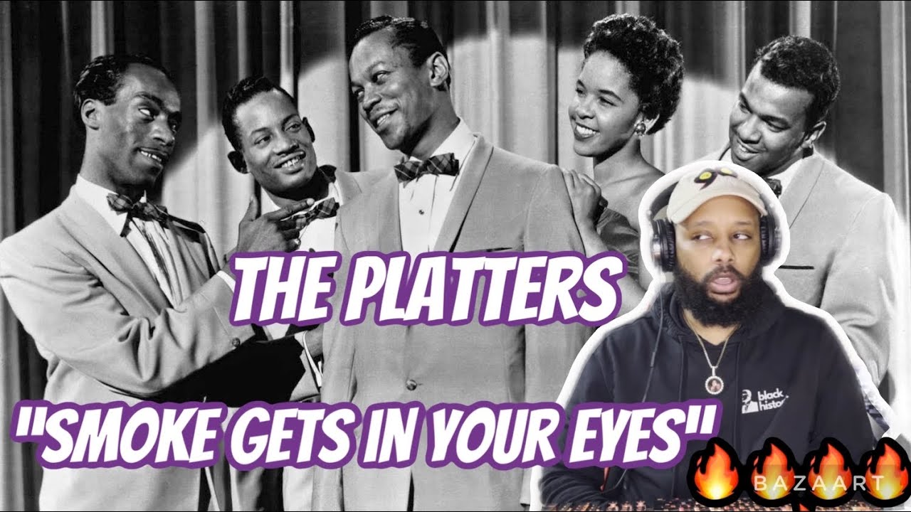 FIRST TIME HEARING | THE PLATTERS - "SMOKE GETS IN YOUR EYES" | REACTION