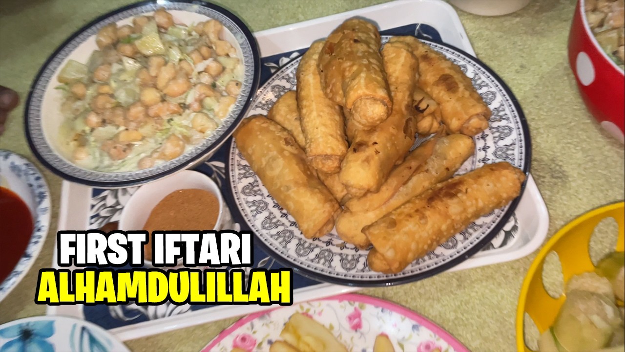 🌙 First Iftar of Ramadan 2026 🤲✨ | Alhamdulillah Pehli Aftari Together 🍽️🌙