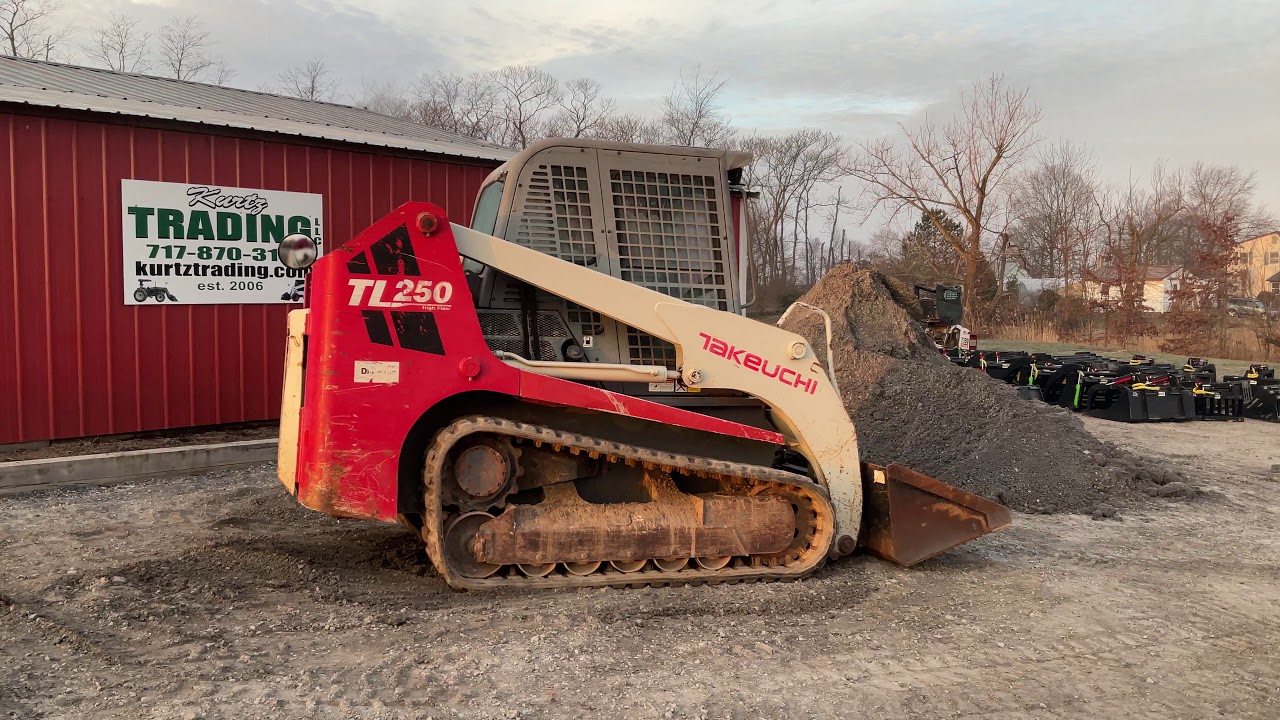 TAKEUCHI TL250 SKID STEER