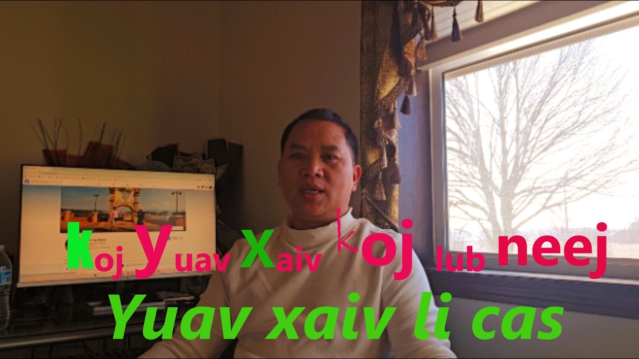 Koj yuav Xaiv koj lub neej ,koj yuav xaiv li cas 02/27/26