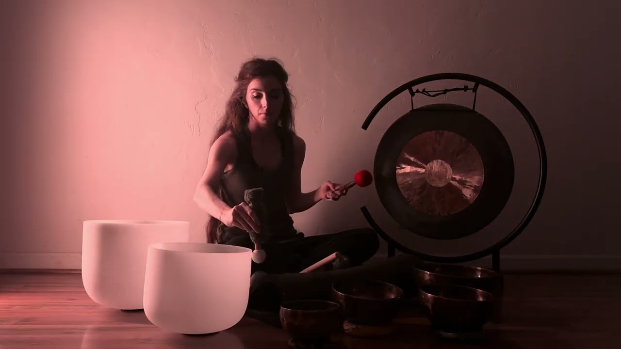 28 minute gong bath