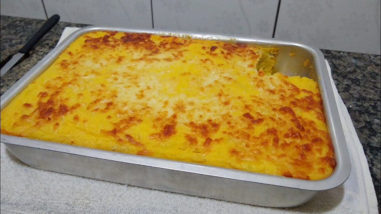 Sopa Paraguaia tradicional super prático e fácil |PANELA DE FERRO