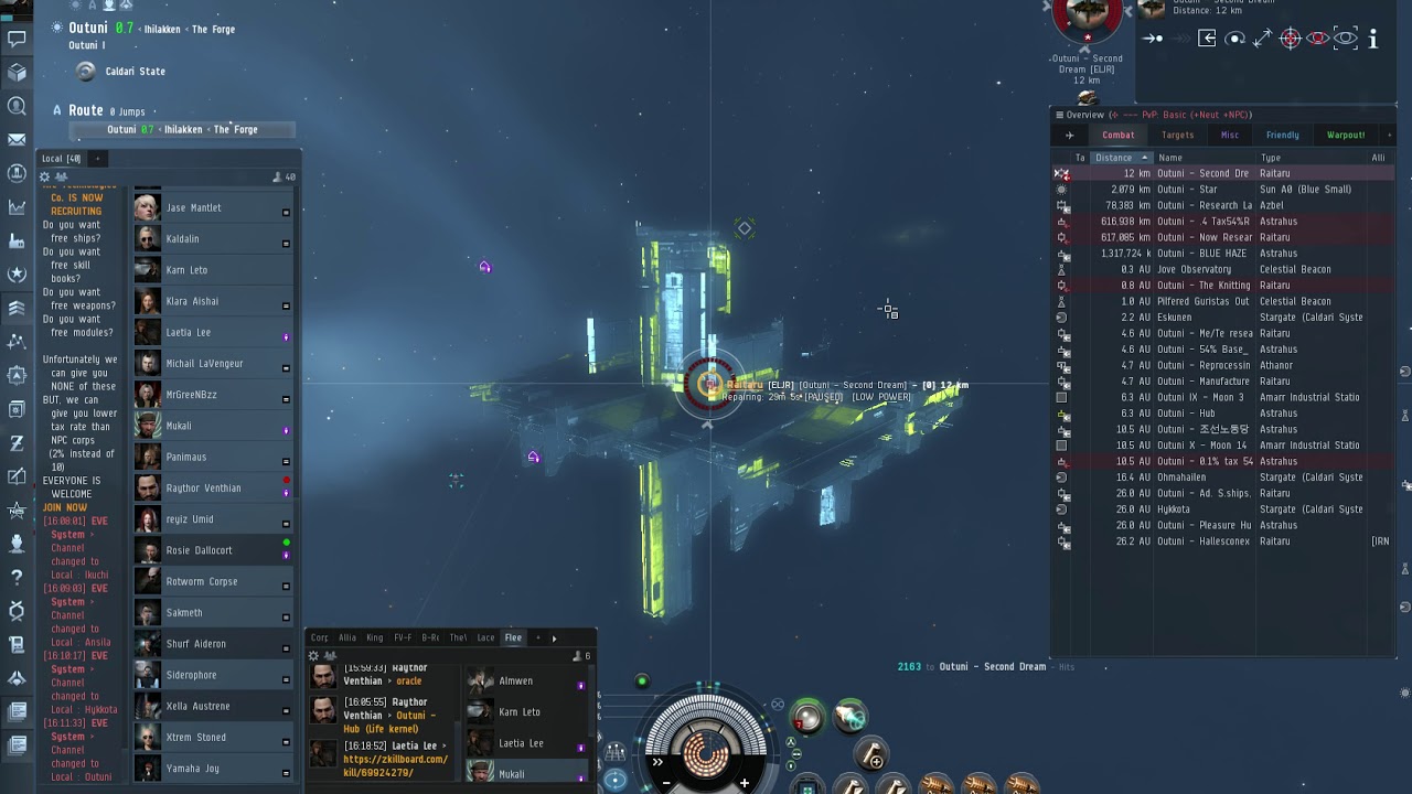 Eve Online Raitaru Exposion