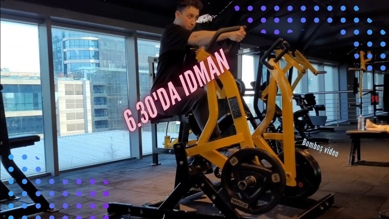 SABAH 6.30'DA İDMANA GİTMEK. W/MERT VOLKAN