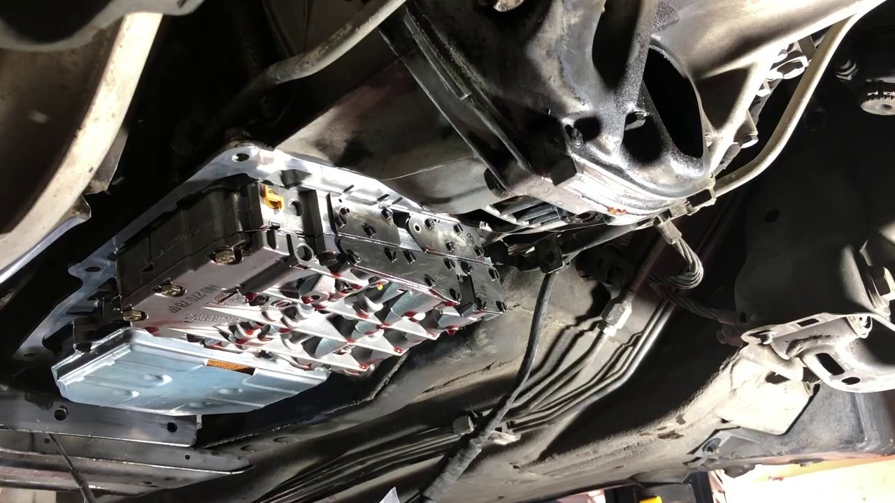 Замена трансмиссионного масла и фильтра Mercedes C280 W202 722.4 1994 года