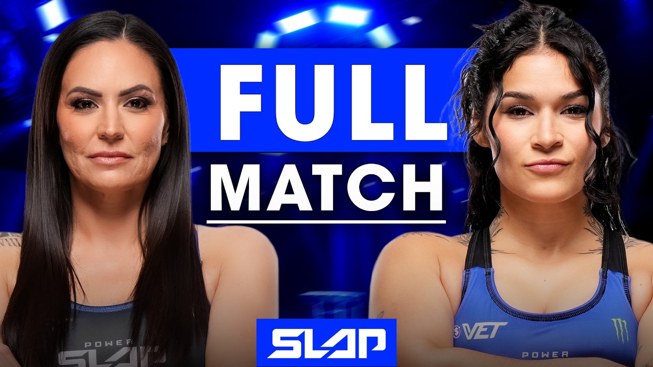 SHE&rsquo;S GONNA BE A PROBLEM!!! 👀 | Power Slap 20: Blackburn vs Gema | FULL MATCH