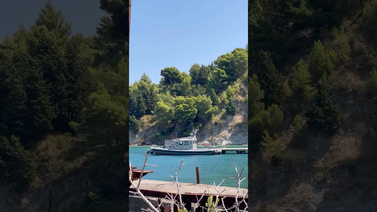 🚤 Secrets of Sazan Island &mdash; Boat by the Albanian Coast 🌊