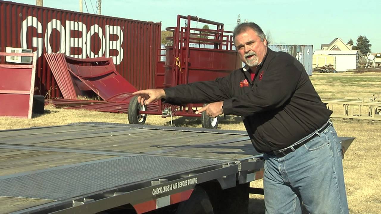 HydraSled Red Rhino Flatbed Trailer