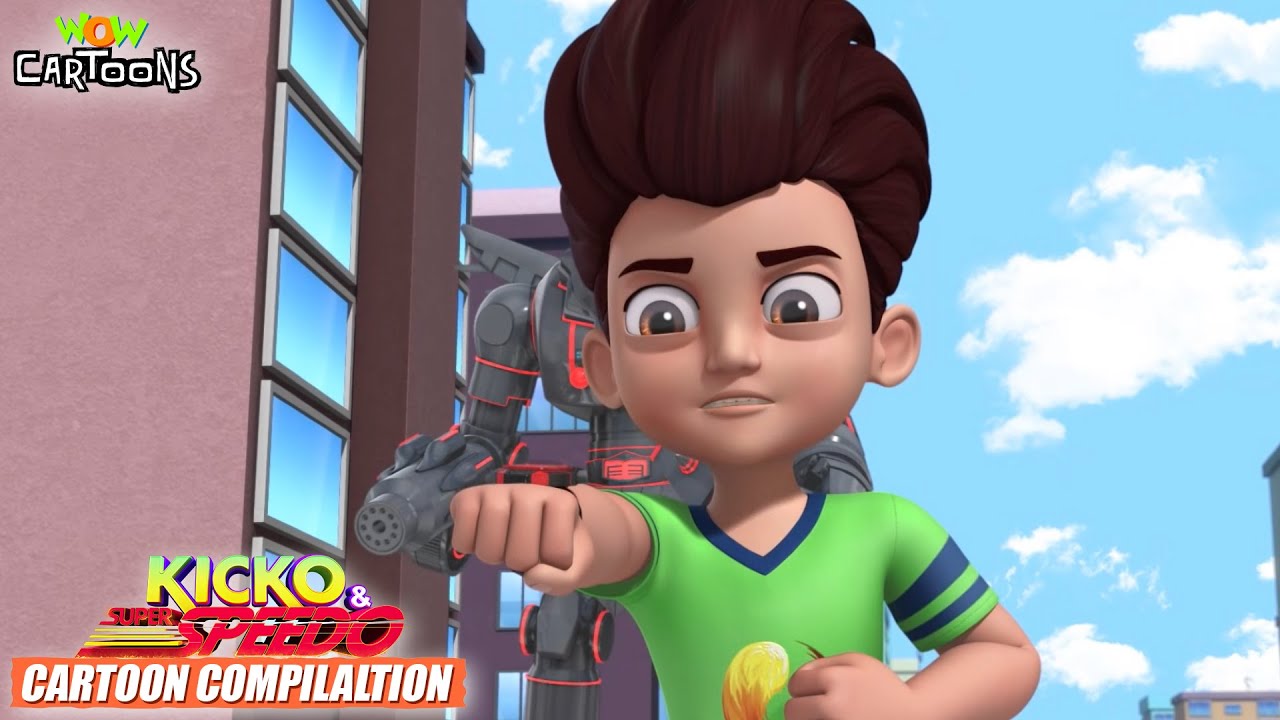 Kicko Ka Punch | Kicko Compilation | 13 | Kicko & Speedo | Season 1 | Wow Cartoons #Kicko