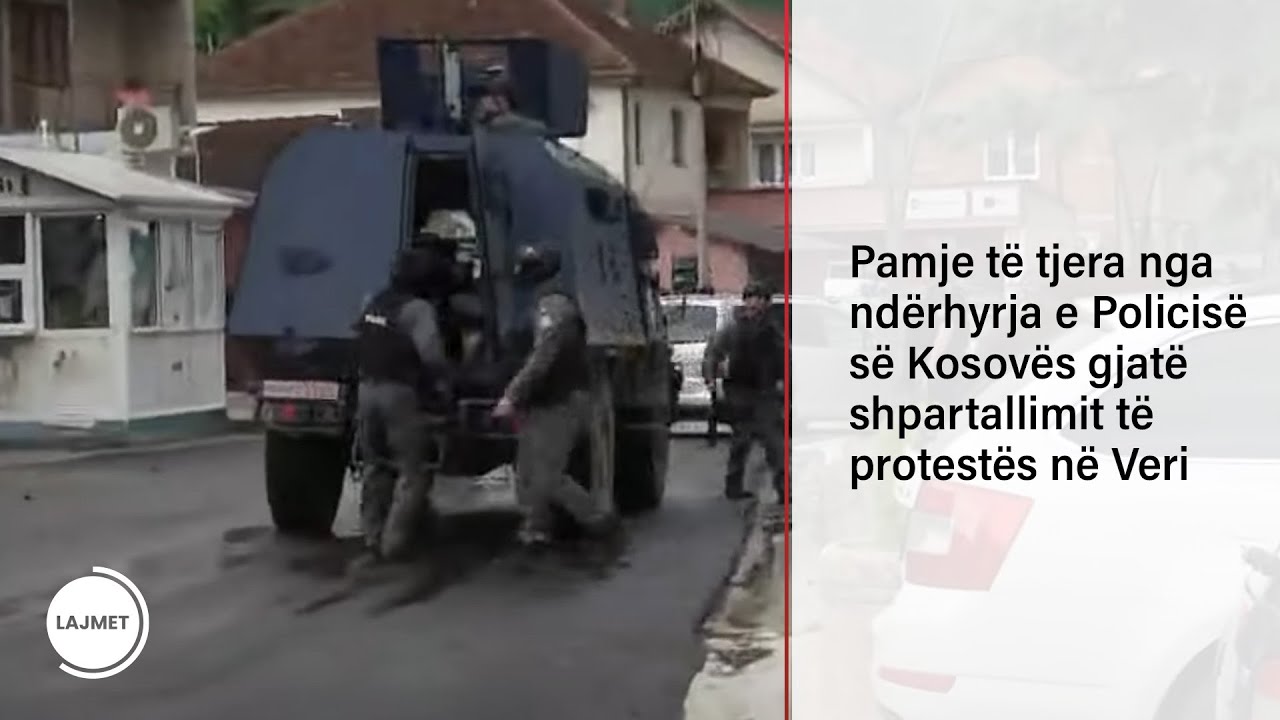 Pamje të tjera nga ndërhyrja e Policisë së Kosovës gjatë shpartallimit të protestës në Veri