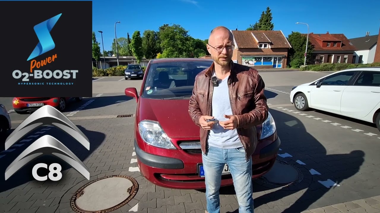 Citroen C8  Einbaubeispiel o2 Power Boost. Deutschland Friesland. Referenz