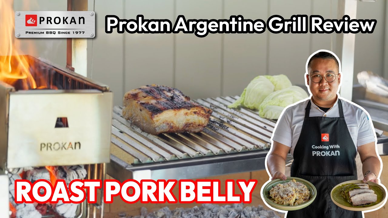 Roast Pork Belly on Argentine Grill | Prokan Infinity Argentine Grill Review + Pro BBQ Tips