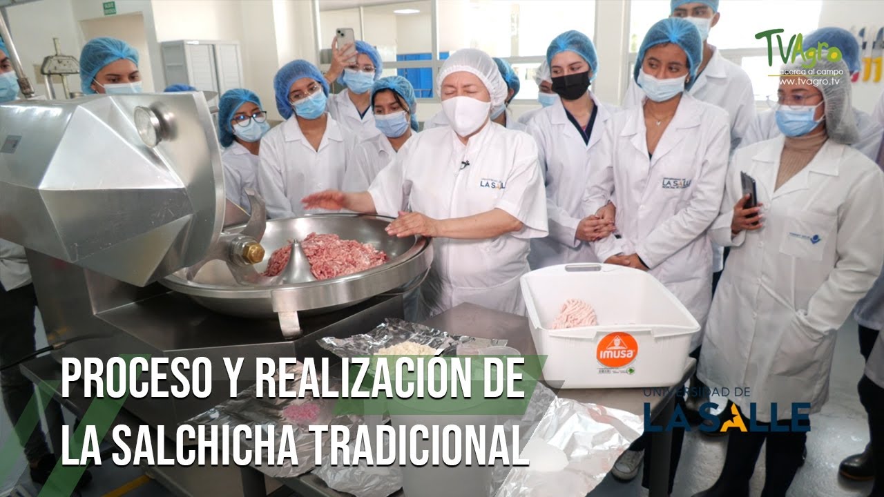 Proceso y REALIZACIÓN DE LA SALCHICHA tradicional - TvAgro por Juan Gonzalo Angel Restrepo