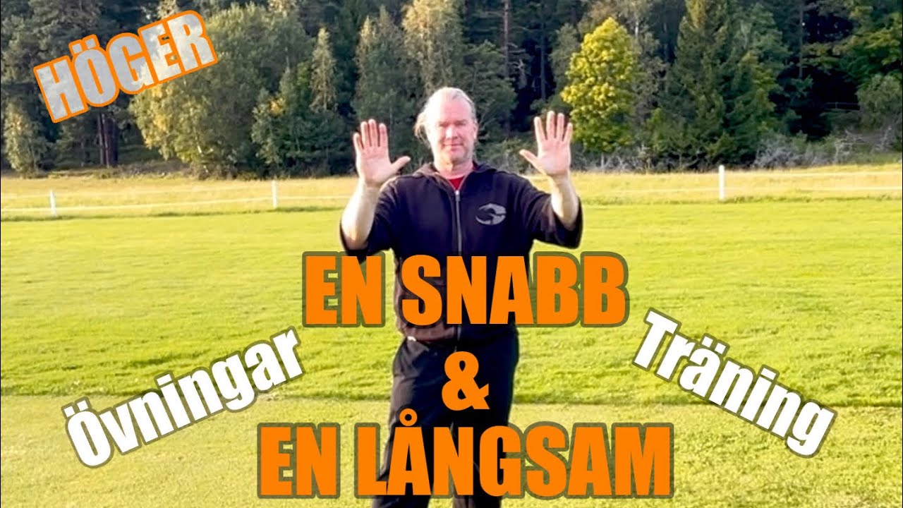 Träning & Övningar för att få en snabb och en långsam hand. - Högerspelare